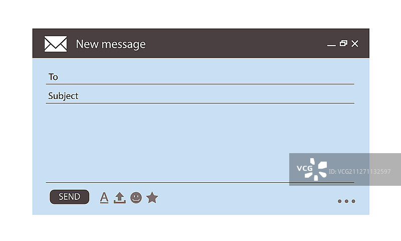 浏览器消息电子邮件界面banner图片素材