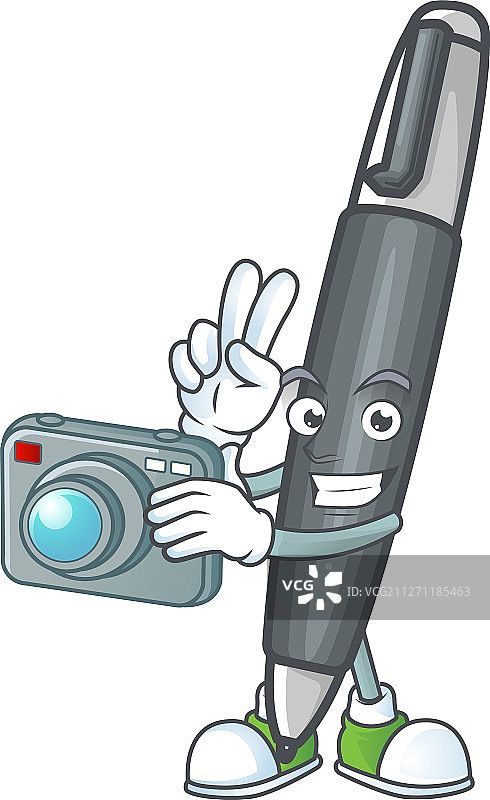 卡通风格摄影师图标图片素材