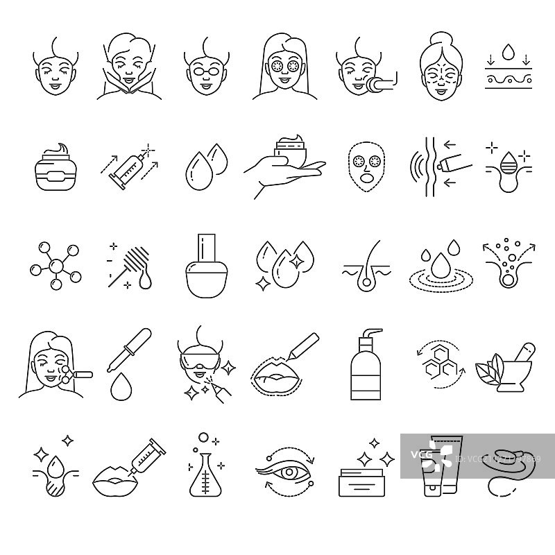 护肤与美容疗法图片素材