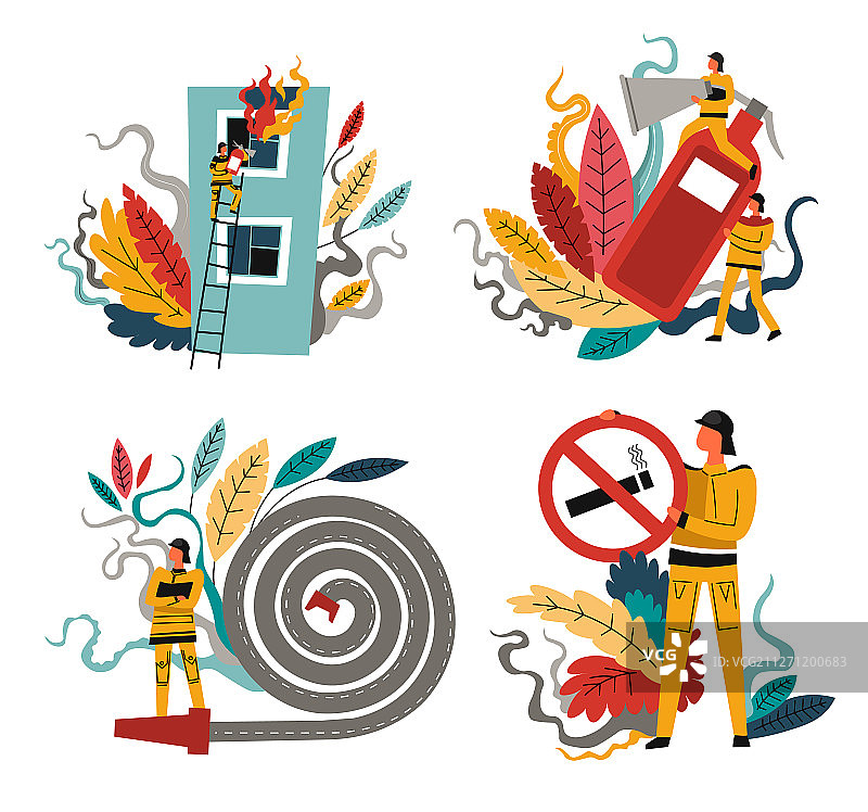 消防与消防员图片素材