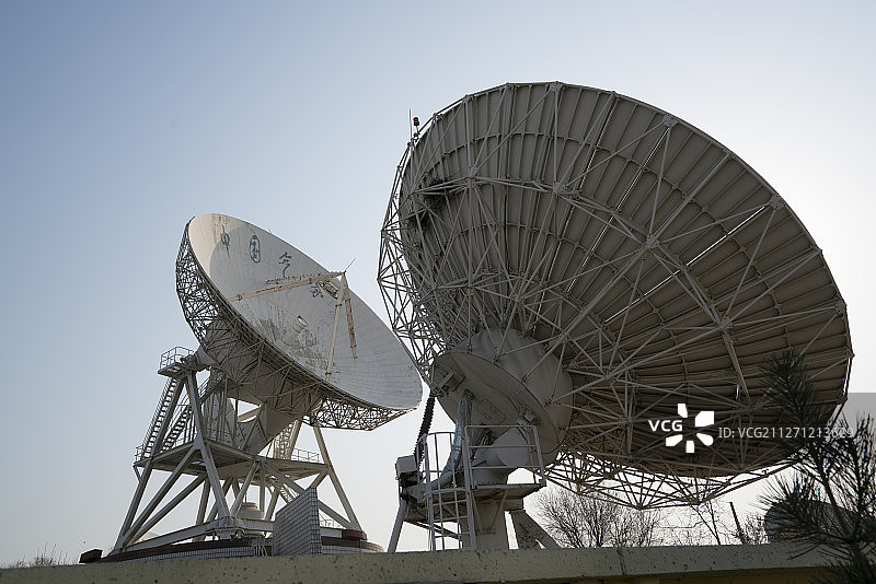 中国气象台气象卫星大锅图片素材