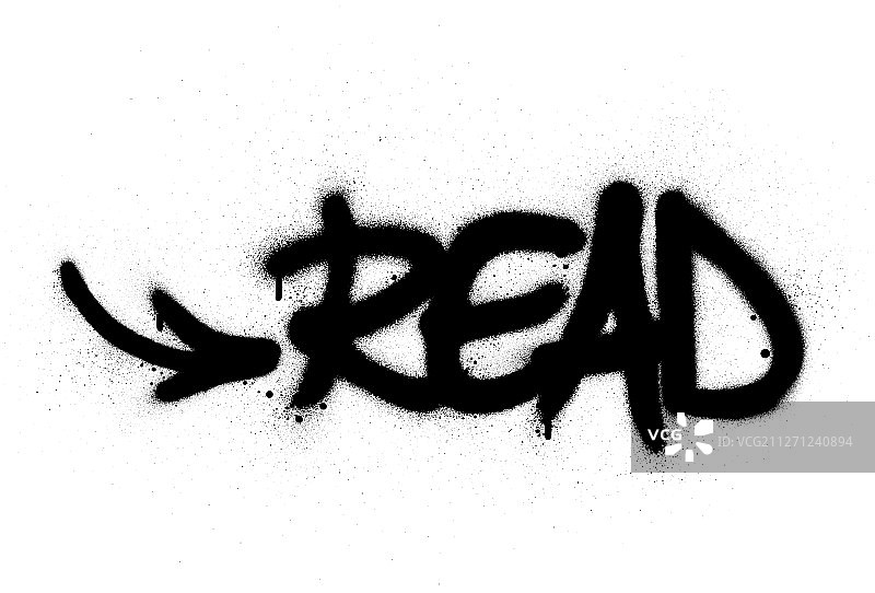 黑色涂鸦文字图片素材