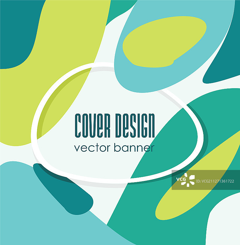 小册子封面复古设计模板图片素材