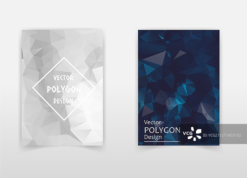 创意抽象几何多色背景图片素材