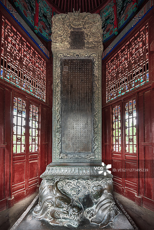 亚洲中国河南省焦作市武陟县敕建嘉应观图片素材