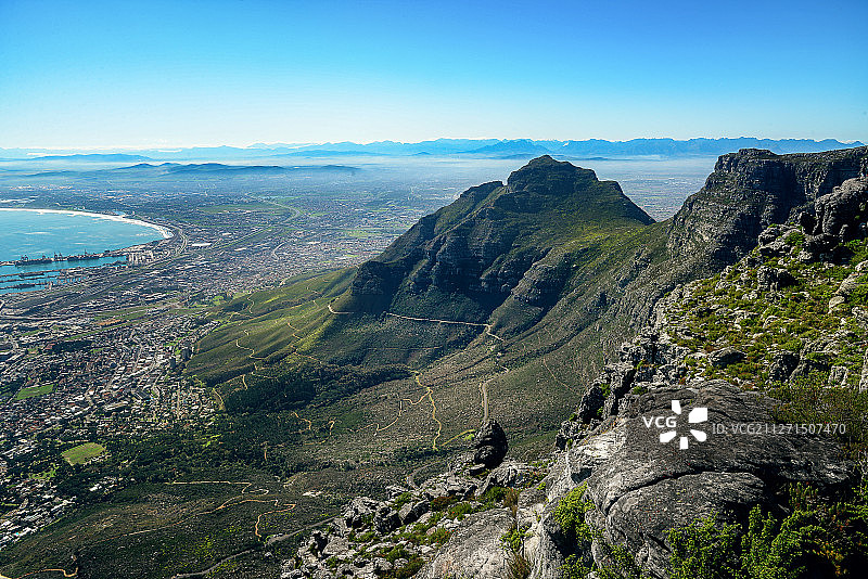 南非开普敦桌山图片素材