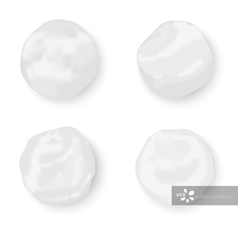 逼真雪景球图片素材