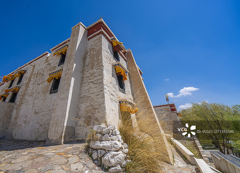 包头五当召经楼图片素材