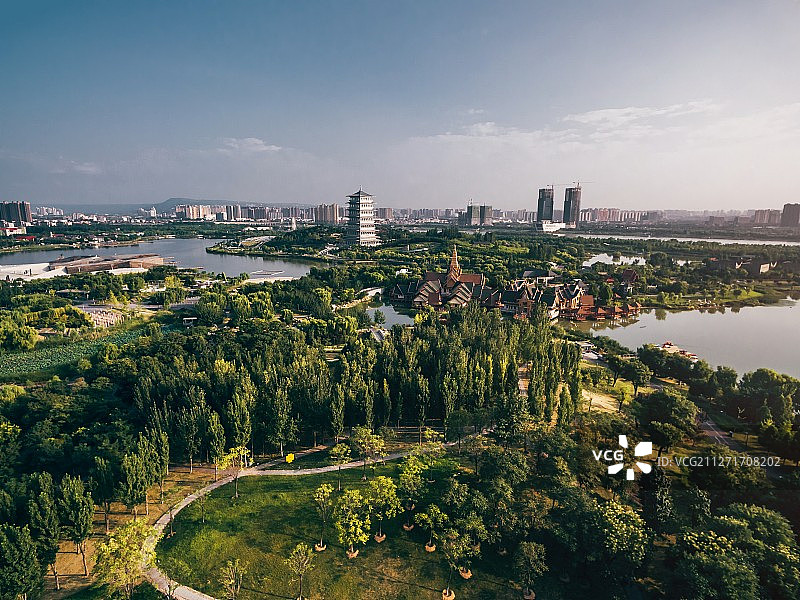 西安世园会会址图片素材