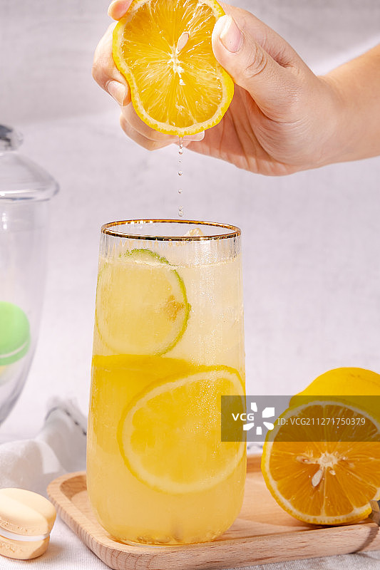 橙子果茶图片素材