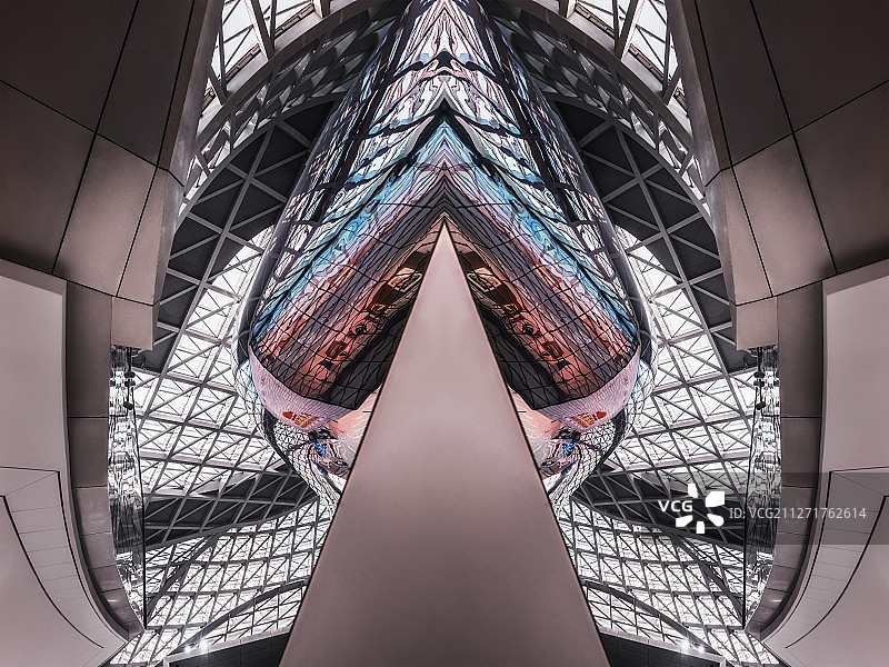 深圳市当代艺术馆与城市规划馆室内设计图片素材