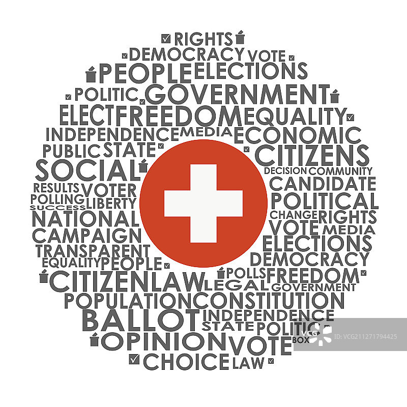 选举相关标签云图片素材