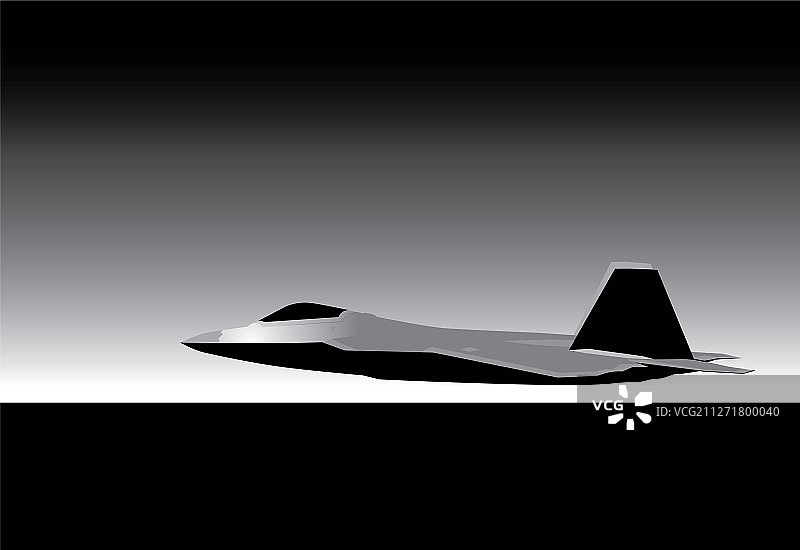 洛克希德·马丁F-22猛禽战斗机图片素材