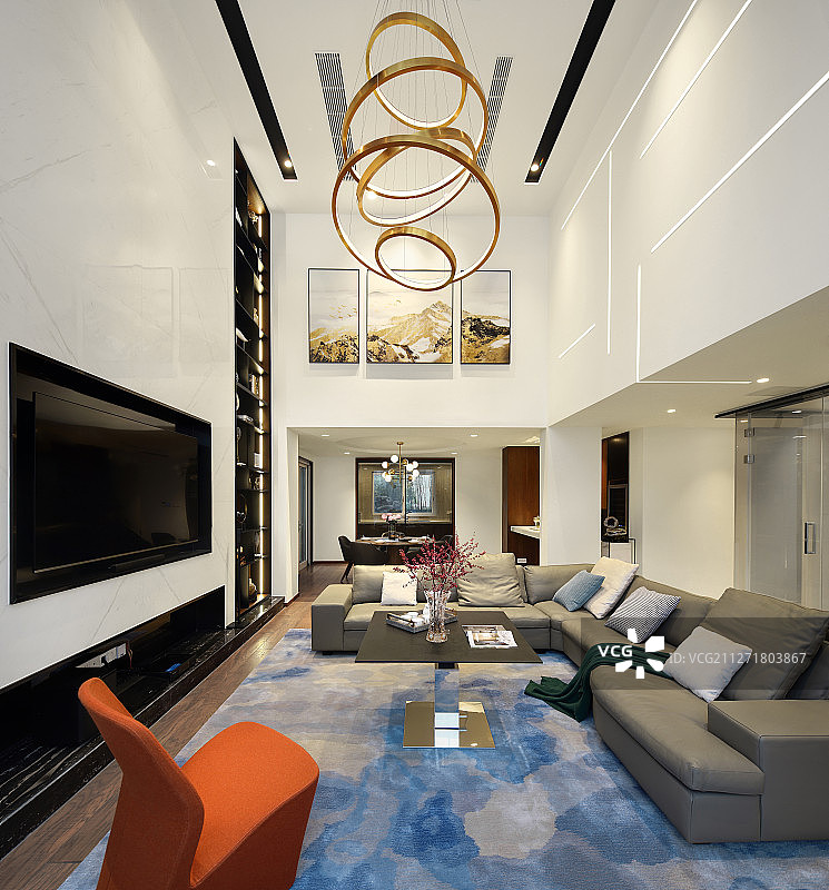 奢华样板间图片素材