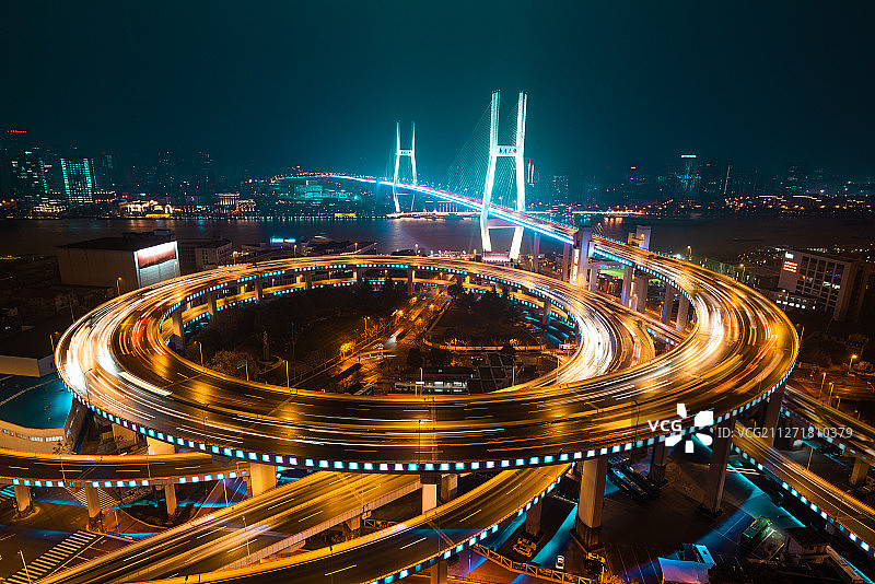 上海南浦立交图片素材