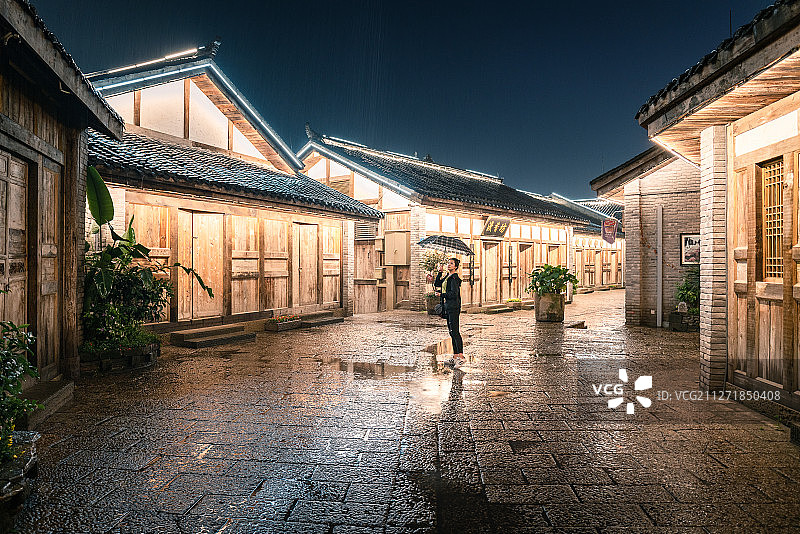 重庆市大渡口区马桑溪古镇旅游图片素材