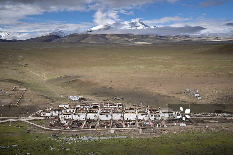 中印边境第一村吉汝村图片素材