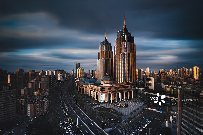 台风天——环球港图片素材