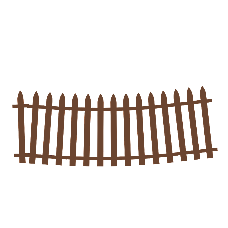 木制围栏图片素材