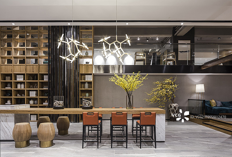 假日别墅室内餐厅图片素材