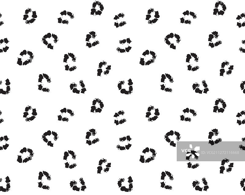 经典现代动物豹纹笔触图片素材