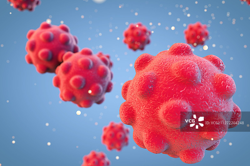 病毒，三维图形图片素材