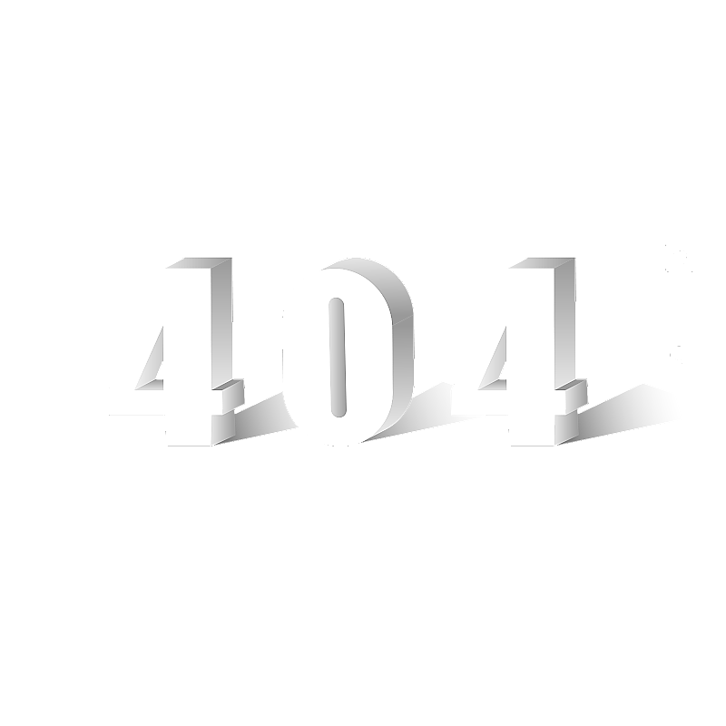 404立体字图片素材