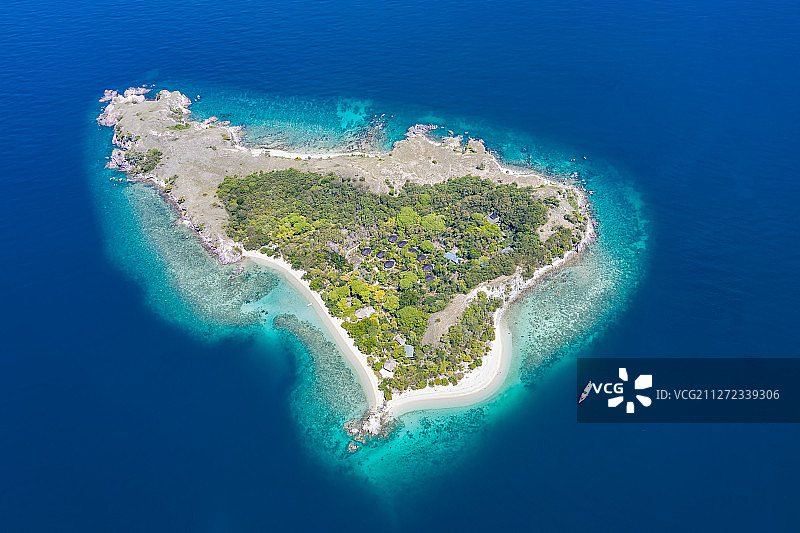 印度尼西亚天使岛图片素材