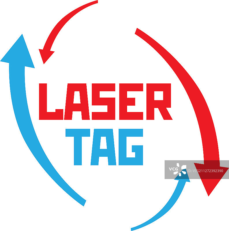 激光标签和气枪logo图片素材