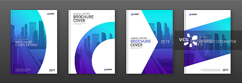 商务宣传册封面设计布局图片素材