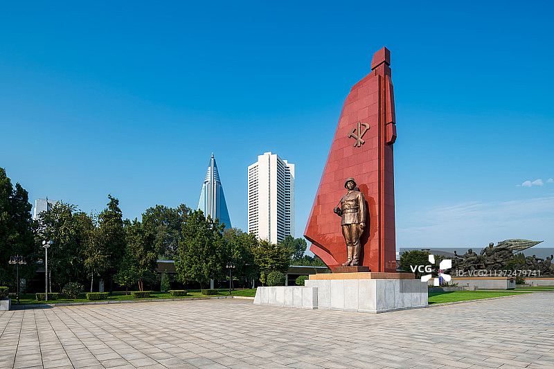 朝鲜解放战争胜利纪念馆（朝鲜军事博物馆）图片素材
