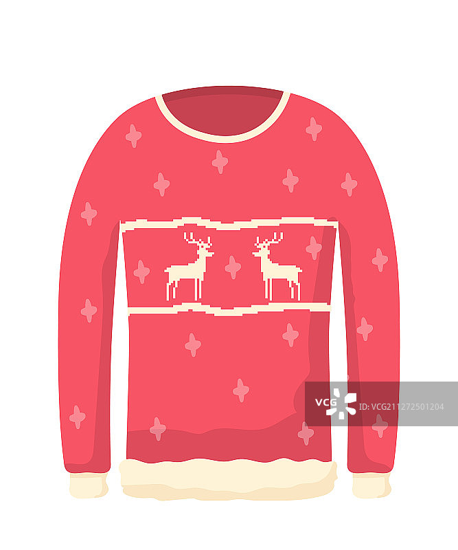 丑陋的针织毛衣图片素材