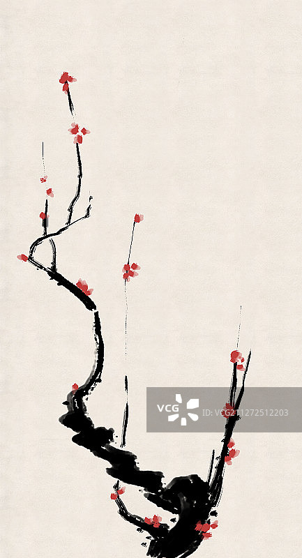 红梅图片素材