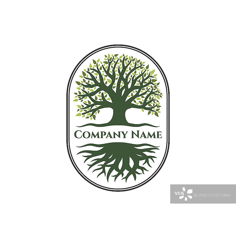 树根logo设计图片素材
