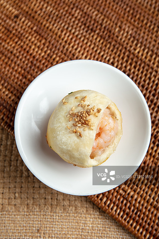 杭帮菜苏式小笼生煎包图片素材