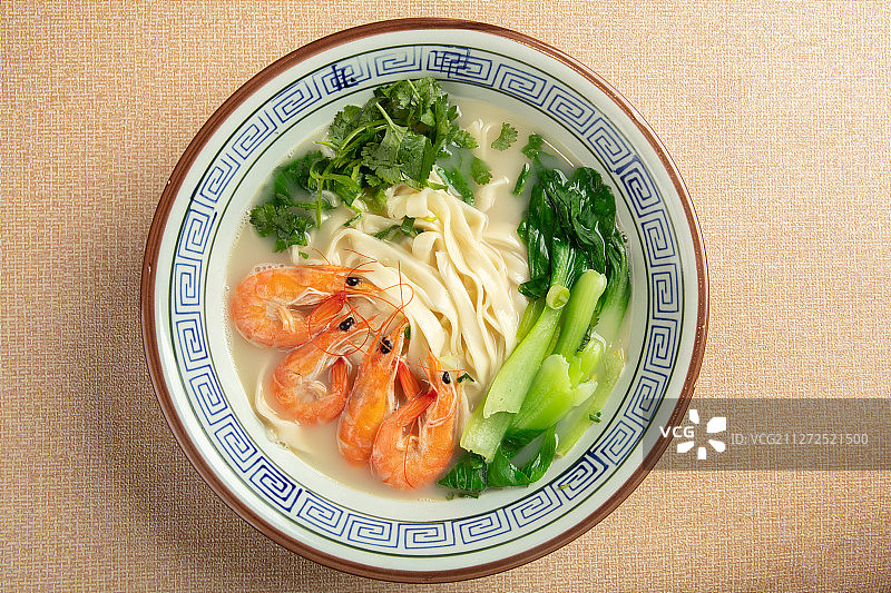 海鲜大虾面图片素材