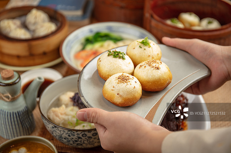 杭帮菜苏式早餐套餐图片素材