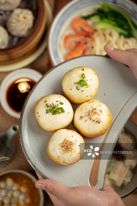 杭帮菜苏式早餐套餐图片素材