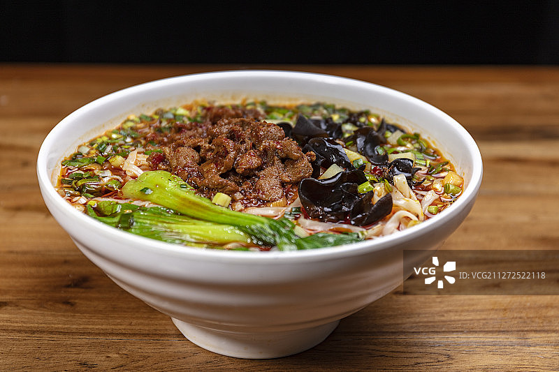 西北陕西特色小吃臊子面图片素材