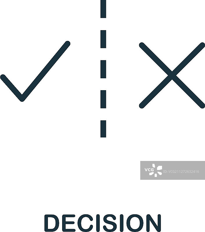 创意决策图标图片素材