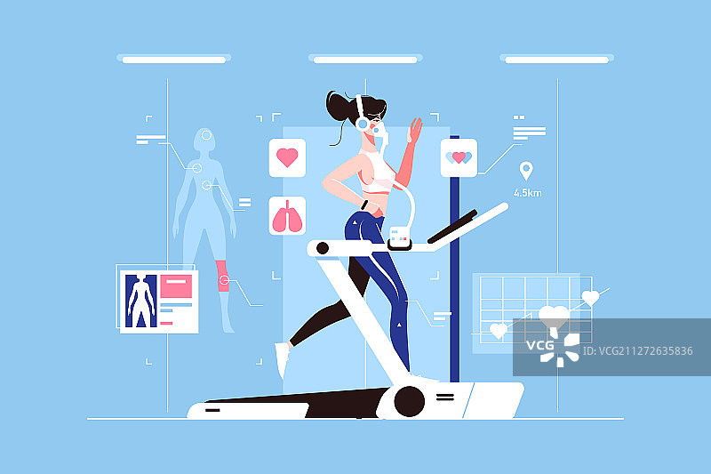 基因工程与健康体魄图片素材