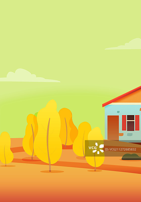 天气插画 晴图片素材