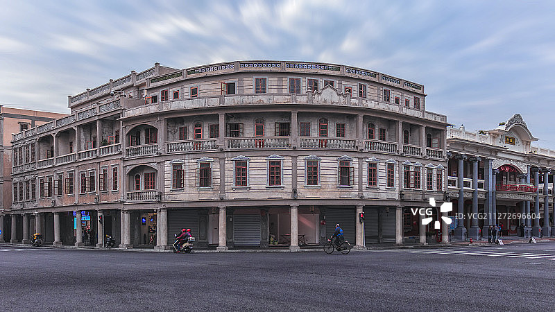 汕头骑楼图片素材