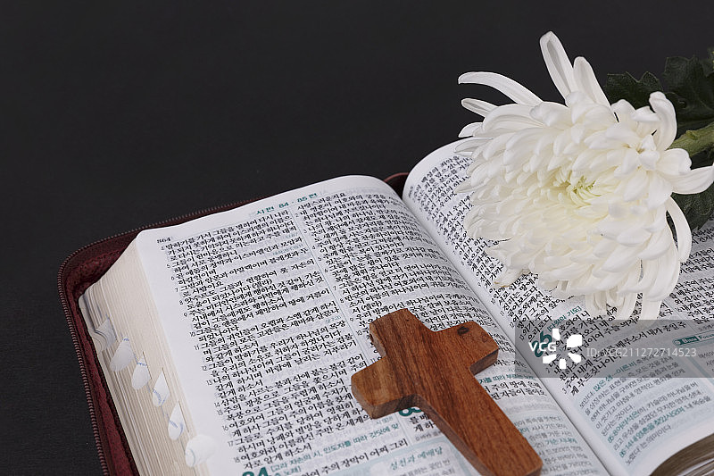 纪念日白色菊花概念图片素材