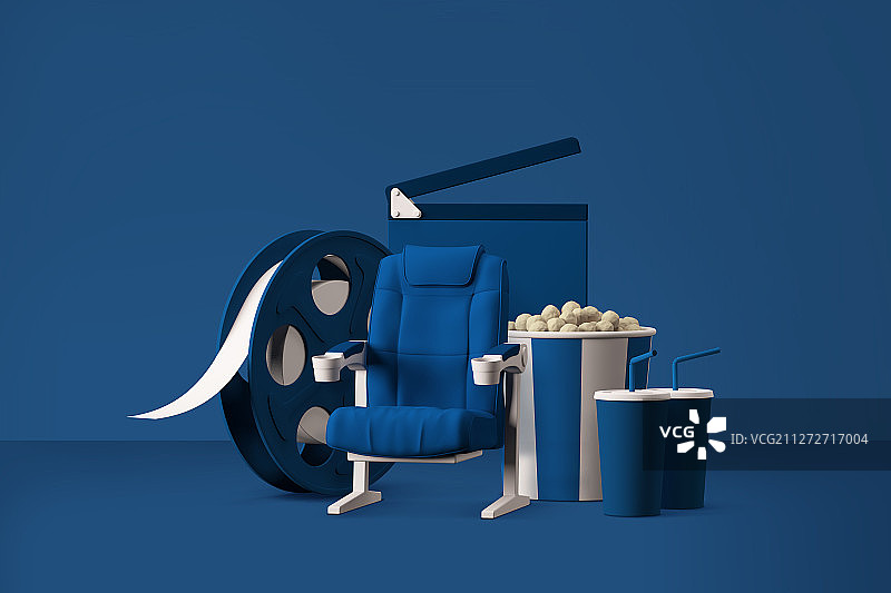 经典蓝视觉017图片素材