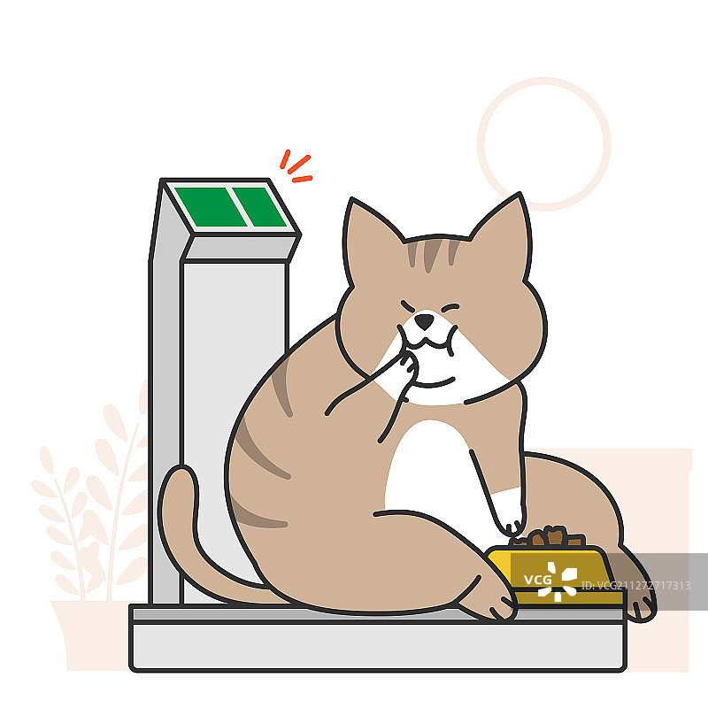 可爱又迷人的动物宠物图标插画054图片素材