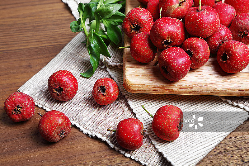 山楂果图片素材