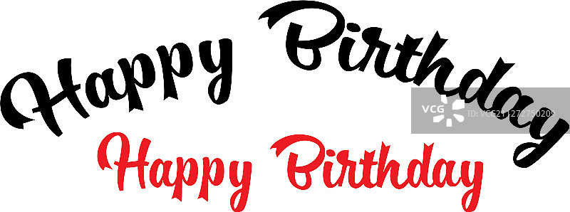 刮擦的生日快乐贺卡图片素材