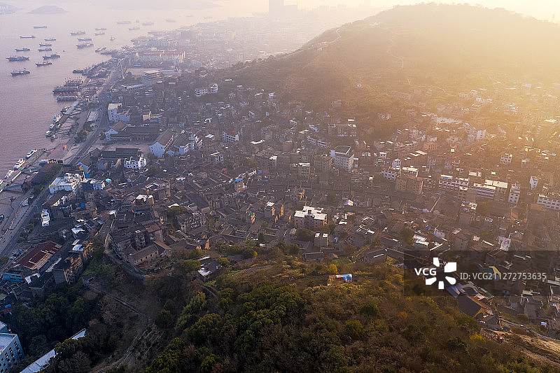 石浦古镇+浙江省宁波市象山县石浦镇图片素材