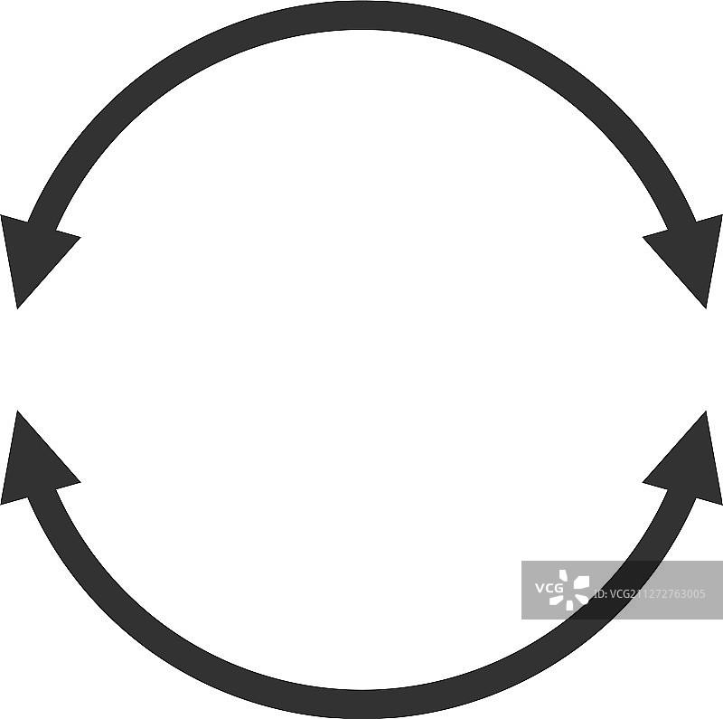 双箭头标志符号库存图片素材